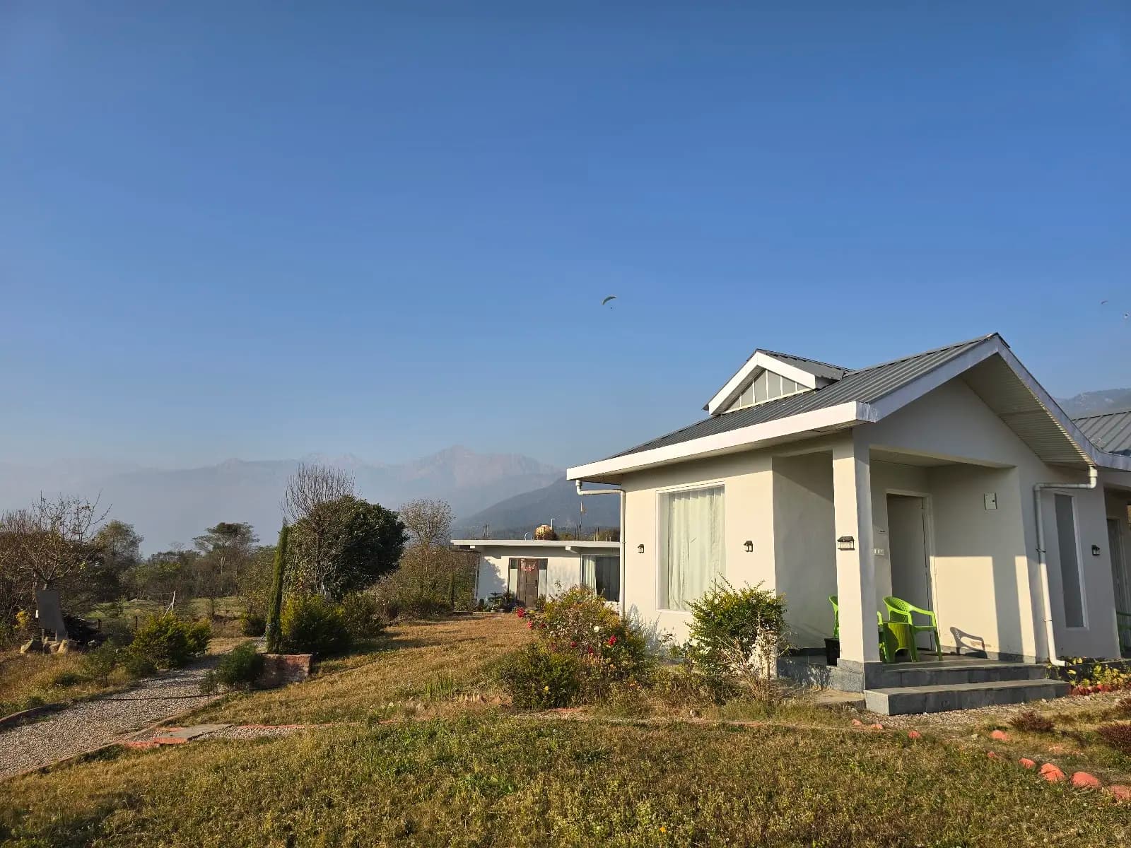 Mountain cottage exterior at Pagdandi Stays